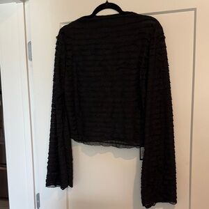 Disturbia Vitae Black Stripe Top